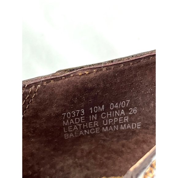 Clarks Brown Top Stitch Design Flats, Women's Size 10M - Picture 8 of 8